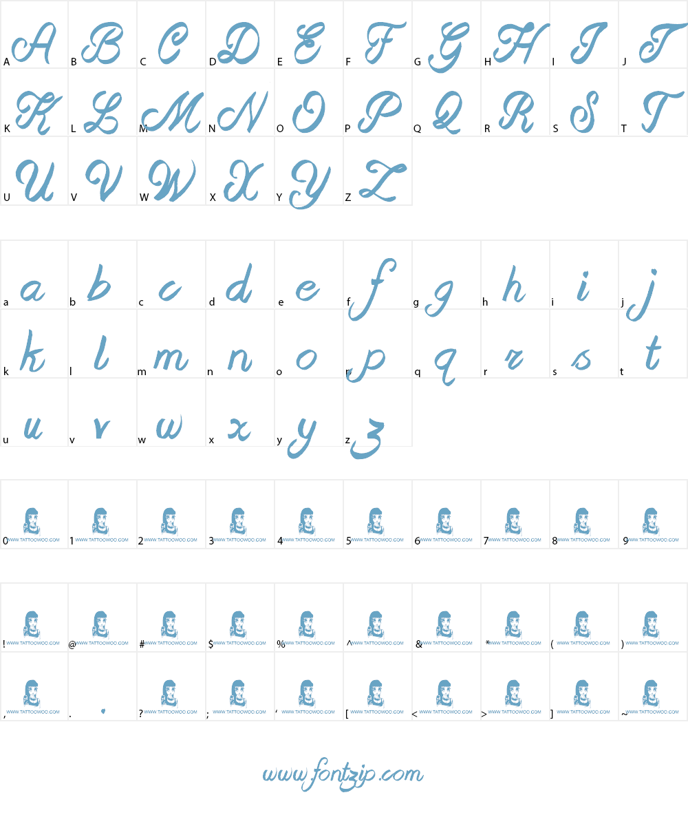 Beast of Avalon Font Character